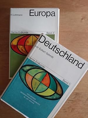 Harms Erdkunde - 2 Bände in gleicher Ausstattung / Band 1 + 2: Deutschland + Europa