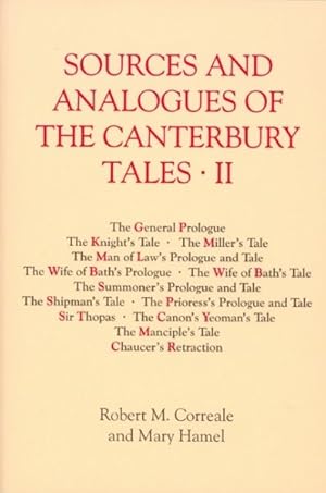 Bild des Verkufers fr Sources and Analogues of the Canterbury Tales zum Verkauf von GreatBookPrices