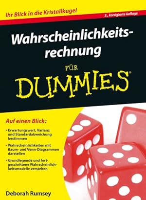 Seller image for Wahrscheinlichkeitsrechnung Fur Dummies -Language: german for sale by GreatBookPrices