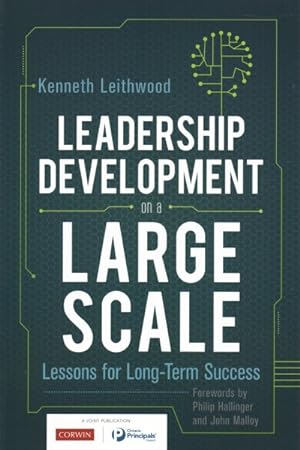 Imagen del vendedor de Leadership Development on a Large Scale : Lessons for Long-Term Success a la venta por GreatBookPrices