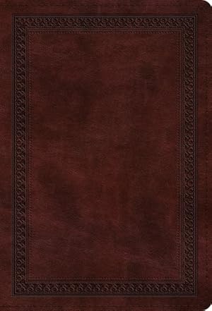 Immagine del venditore per Holy Bible : ESV Value Compact Bible, Trutone Mahogany, Border Design venduto da GreatBookPrices