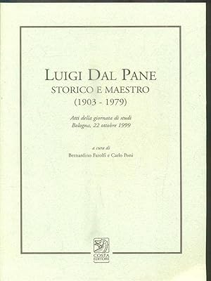Immagine del venditore per Luigi Dal Pane storico e maestro (1903-1979) venduto da Librodifaccia