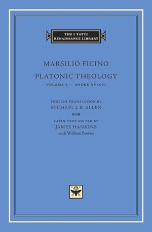 Seller image for Platonic Theology : Books XV-XVI for sale by GreatBookPrices