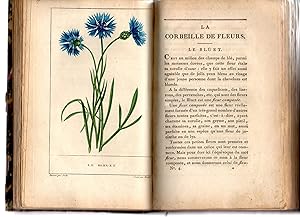 La corbeille de fleurs, ouvrage de botanique et de littérature, orne de vingt-quatre planches col...