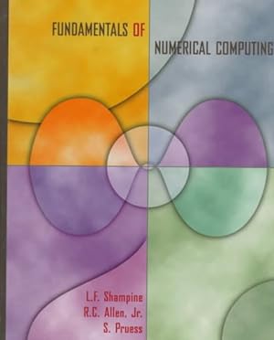 Immagine del venditore per Fundamentals of Numerical Computing venduto da GreatBookPrices
