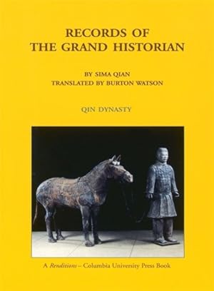 Imagen del vendedor de Records of the Grand Historian : Qin Dynasty a la venta por GreatBookPrices