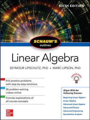 Imagen del vendedor de Schaum's Outlines Linear Algebra a la venta por GreatBookPrices