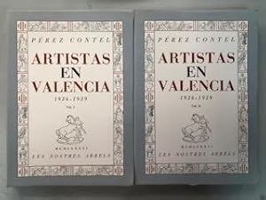 ARTISTAS EN VALENCIA 1936 - 1939 - 2 TOMOS