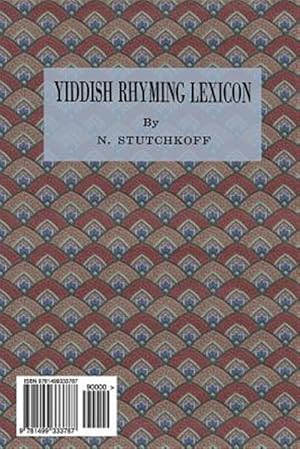 Seller image for Yiddish Rhyming Dictionary : Yidisher Gramen-Leksikon -Language: yiddish for sale by GreatBookPrices