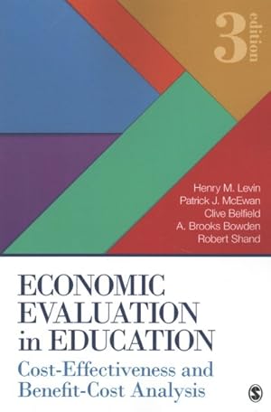 Seller image for Economic Evaluation in Education : Cost-Effectiveness and Benefit-Cost Analysis for sale by GreatBookPrices
