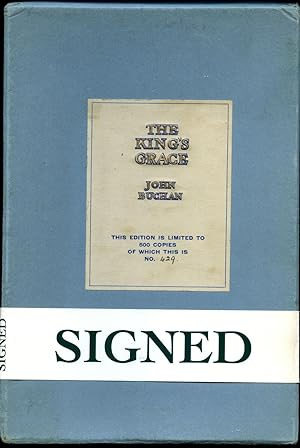 Imagen del vendedor de The King's Grace 1910-1935 (A Commemoration of the Reign of King George the V) [Signed] a la venta por Little Stour Books PBFA Member