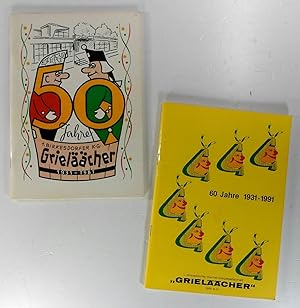 2 Festschriften:50 Jahre Grieläächer - 1931-1981.60 Jahre Grieläächer - 1931-1991.