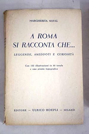 Bild des Verkufers fr A Roma si racconta che zum Verkauf von Alcan Libros