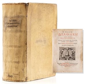 Vetus Testamentum Graecum ex Versione Septuaginta Interpretum, juxta Exemplar Vaticanum Romae Edi...