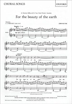 Seller image for For The Beauty Of The Earth for sale by GreatBookPrices