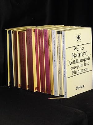 (Sammlung) Reclams Universal-Bibliothek (DDR) - Philosophie (15 Bücher) - aus der Reihe: Reclams ...