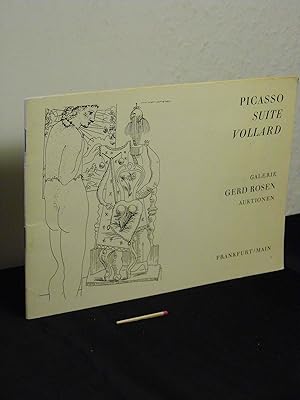 Picasso Suite Vollard - Ausstellung April 1960, Auktion Mai 1960 -