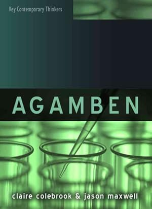 Image du vendeur pour Agamben mis en vente par GreatBookPrices
