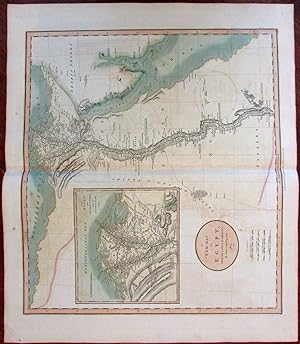 Egypt North Africa 1805 Cary folio Map large Delta inset Red Sea Arabia Petraea
