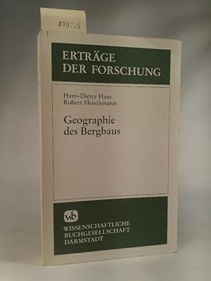 Seller image for Geographie des Bergbaus for sale by ANTIQUARIAT Franke BRUDDENBOOKS