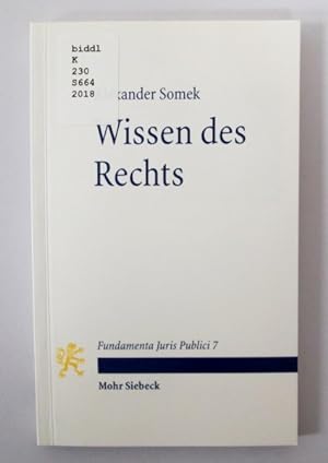 Seller image for Wissen Des Rechts -Language: german for sale by GreatBookPrices