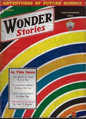 Seller image for WONDER Stories: September, Sept. 1932 for sale by Books from the Crypt