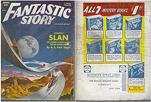 Bild des Verkufers fr Fantastic Story Magazine 1952 Vol. 4 # 1 Summer zum Verkauf von John McCormick