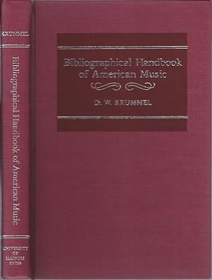 Immagine del venditore per Bibliographical Handbook of American Music venduto da The Ridge Books