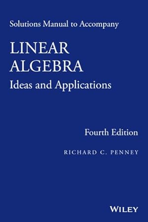 Bild des Verkufers fr Linear Algebra : Ideas and Applications zum Verkauf von GreatBookPrices