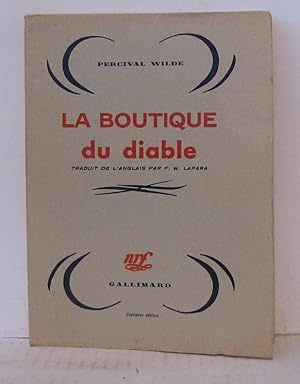 Immagine del venditore per La boutique du diable venduto da Librairie Albert-Etienne