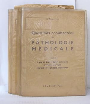 Seller image for Questions commentes de pathologie mdicale Tome 1  4 for sale by Librairie Albert-Etienne