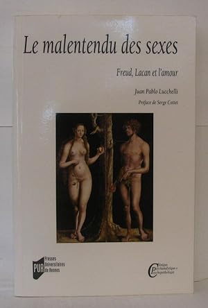 Imagen del vendedor de Le Malentendu des Sexes Freud Lacan et l'amour a la venta por Librairie Albert-Etienne