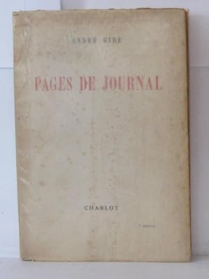 Pages de journal