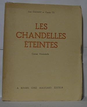 Imagen del vendedor de Les chandelles teintes contes normands a la venta por Librairie Albert-Etienne