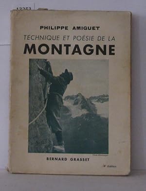 Bild des Verkufers fr Technique et posie de la montagne zum Verkauf von Librairie Albert-Etienne