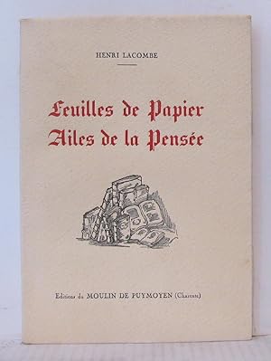 Feuilles de papier ailes de la pensée