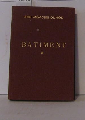 Seller image for Batiment ( I ) for sale by Librairie Albert-Etienne