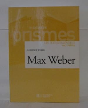 Bild des Verkufers fr Max Weber zum Verkauf von Librairie Albert-Etienne