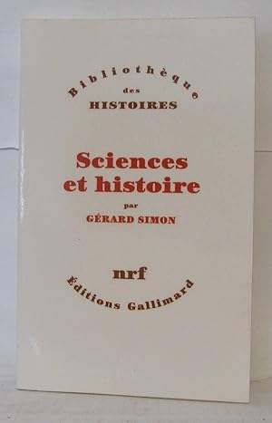 Image du vendeur pour Sciences et histoire mis en vente par Librairie Albert-Etienne