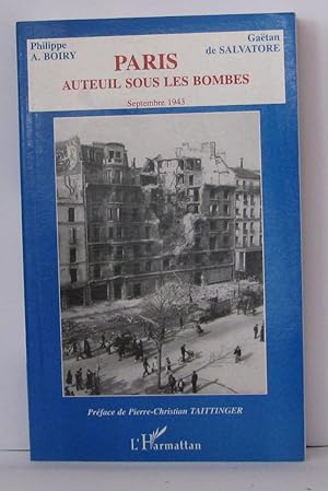 Paris. auteuil sous les bombes septembre 1943