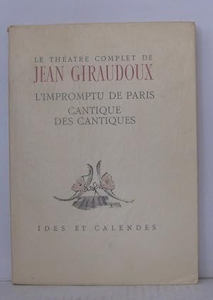 Seller image for L'impromptu de paris cantique des cantiques for sale by Librairie Albert-Etienne