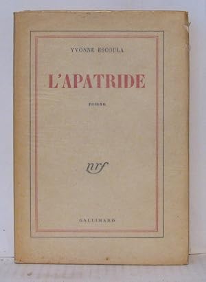 Seller image for L'apatride for sale by Librairie Albert-Etienne