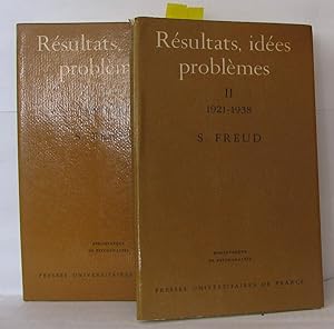 Résultats idées problèmes tome 1 & 2 ( 1890-1920 et 1921-1938 )