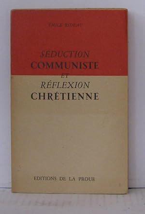 Seller image for Sduction communiste et rflexion chrtienne for sale by Librairie Albert-Etienne