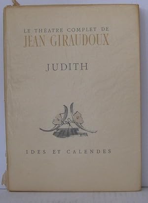 Imagen del vendedor de Judith a la venta por Librairie Albert-Etienne