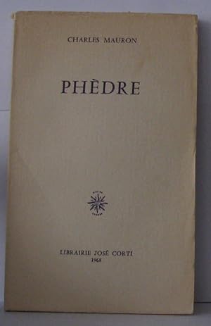 Imagen del vendedor de Phdre a la venta por Librairie Albert-Etienne