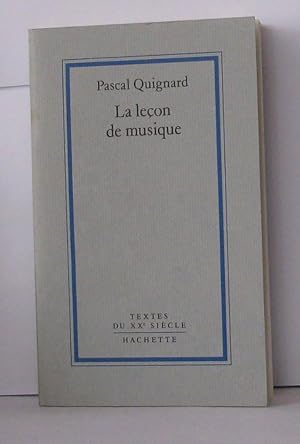 Seller image for La leon de musique for sale by Librairie Albert-Etienne