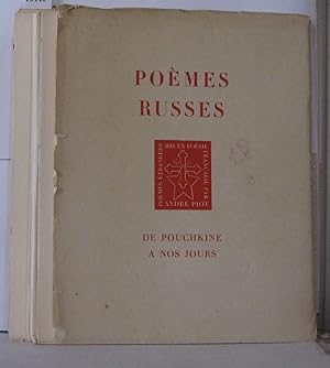 Imagen del vendedor de Pomes russes de Pouchkine a nos jours a la venta por Librairie Albert-Etienne