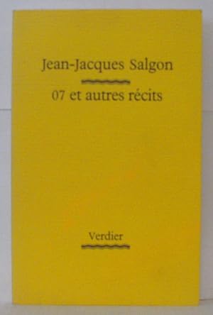 Immagine del venditore per 07 et autres rcits venduto da Librairie Albert-Etienne