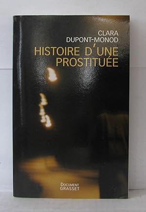 Seller image for Histoire d'une prostitue for sale by Librairie Albert-Etienne
